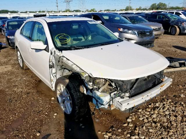 3FAHP0JG4CR217457 - 2012 FORD FUSION SEL WHITE photo 1