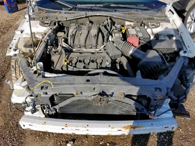 3FAHP0JG4CR217457 - 2012 FORD FUSION SEL WHITE photo 7