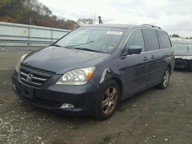 5FNRL38876B112010 - 2006 HONDA ODYSSEY TO GRAY photo 2