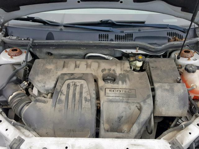 1G2AL55F677269132 - 2007 PONTIAC G5 SE SILVER photo 7