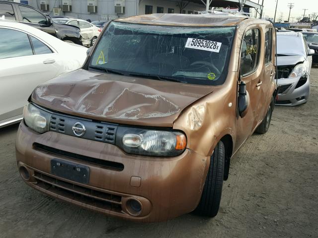 JN8AZ2KR2CT250042 - 2012 NISSAN CUBE BASE BROWN photo 2