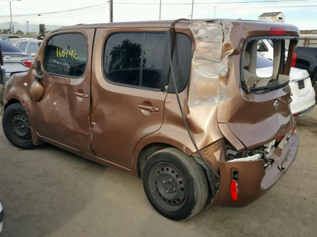 JN8AZ2KR2CT250042 - 2012 NISSAN CUBE BASE BROWN photo 9