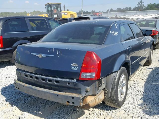 2C3KA53G47H745081 - 2007 CHRYSLER 300 TOURIN BLUE photo 4