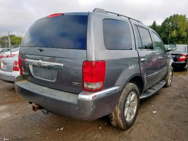 1A8HW58237F508869 - 2007 CHRYSLER ASPEN LIMI GRAY photo 4