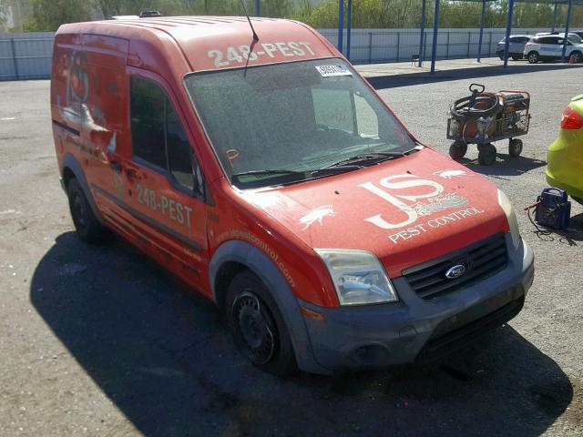 NM0LS7AN5DT142310 - 2013 FORD TRANSIT CO RED photo 1