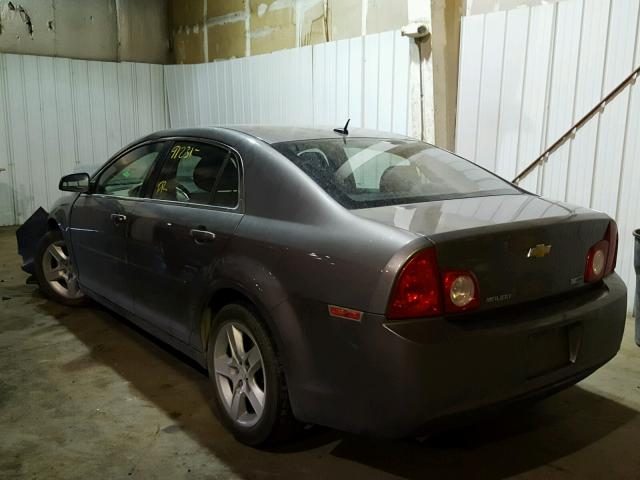 1G1ZA5EU2BF341082 - 2011 CHEVROLET MALIBU LS BROWN photo 3