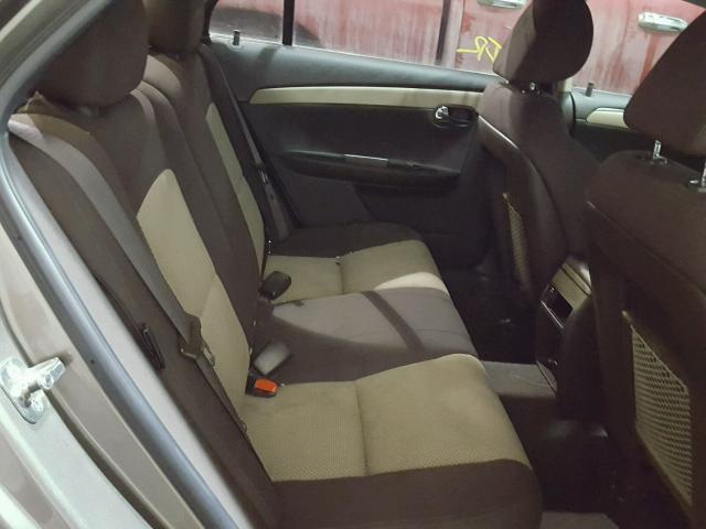 1G1ZA5EU2BF341082 - 2011 CHEVROLET MALIBU LS BROWN photo 6