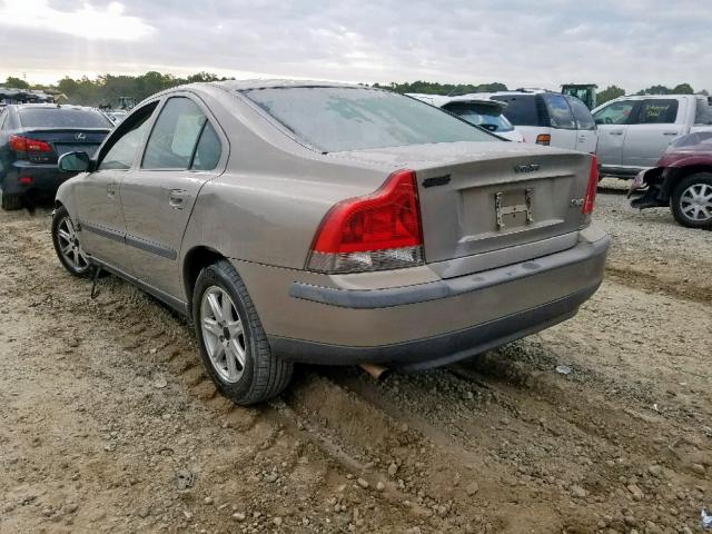 YV1RS61R212016363 - 2001 VOLVO S60 TAN photo 3