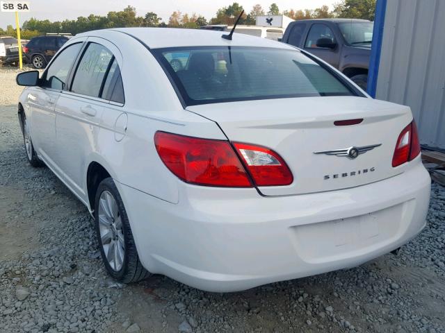 1C3CC5FB6AN134787 - 2010 CHRYSLER SEBRING LI WHITE photo 3