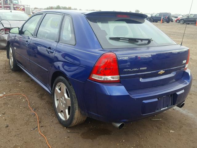 1G1ZW63176F139828 - 2006 CHEVROLET MALIBU MAX 紫色 照片 3