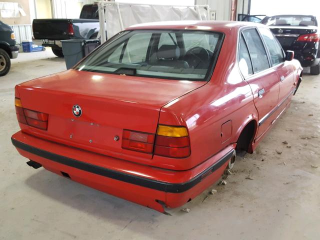 WBAHD532XSGB38883 - 1995 BMW 525 I RED photo 4