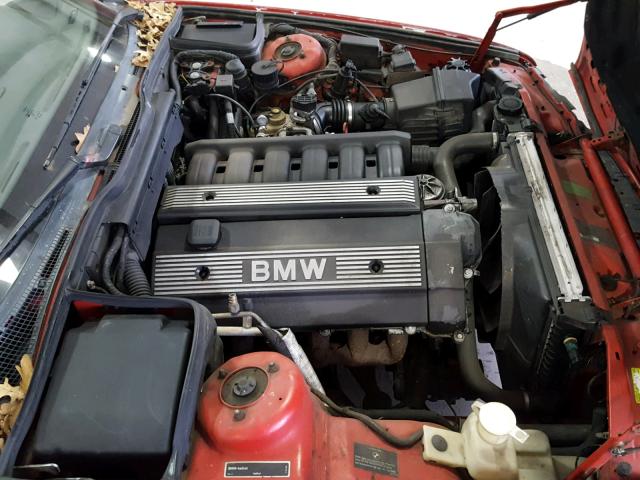 WBAHD532XSGB38883 - 1995 BMW 525 I RED photo 7