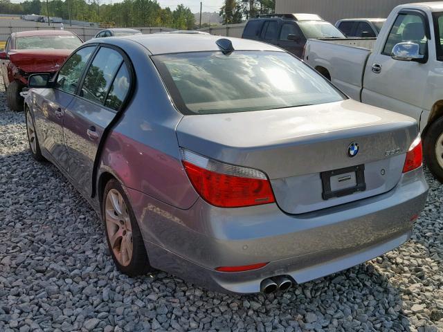 WBANB53557CP07606 - 2007 BMW 550 I BLACK photo 3