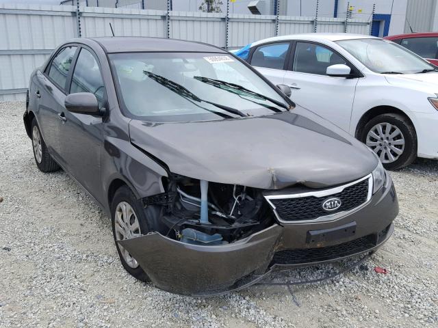 KNAFU4A25C5506708 - 2012 KIA FORTE EX GRAY photo 1