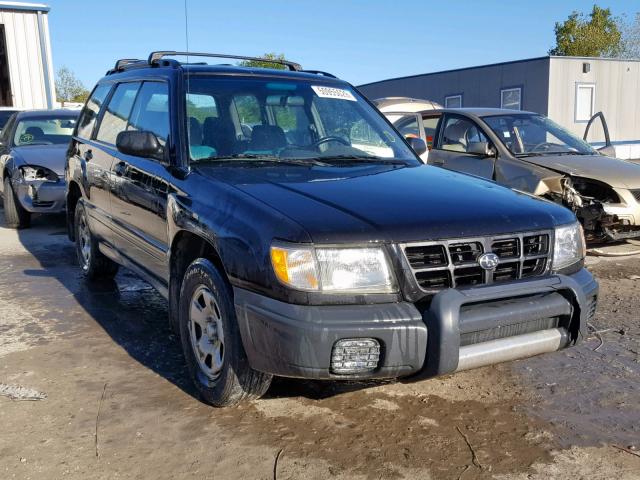 JF1SF6352XH736988 - 1999 SUBARU FORESTER L BLACK photo 1