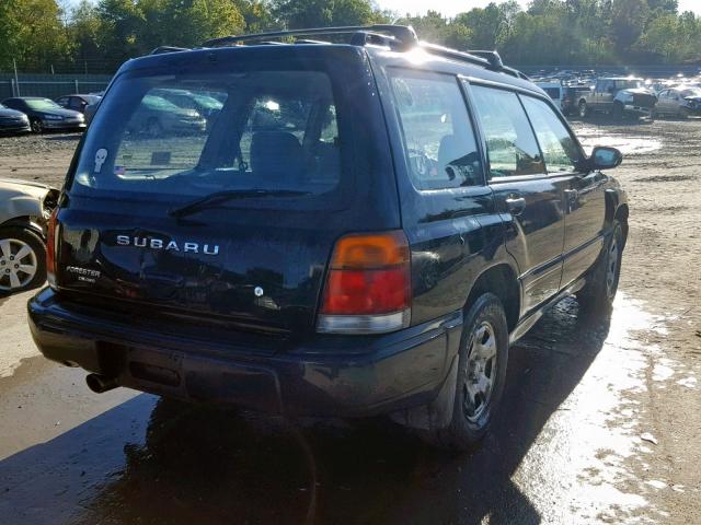 JF1SF6352XH736988 - 1999 SUBARU FORESTER L BLACK photo 4