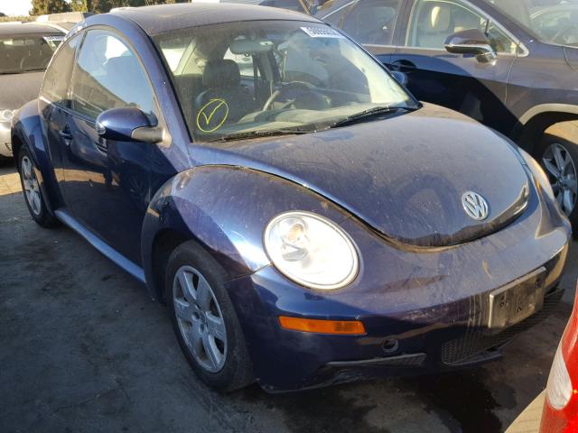 3VWRW31C37M515174 - 2007 VOLKSWAGEN NEW BEETLE Mavi foto 1