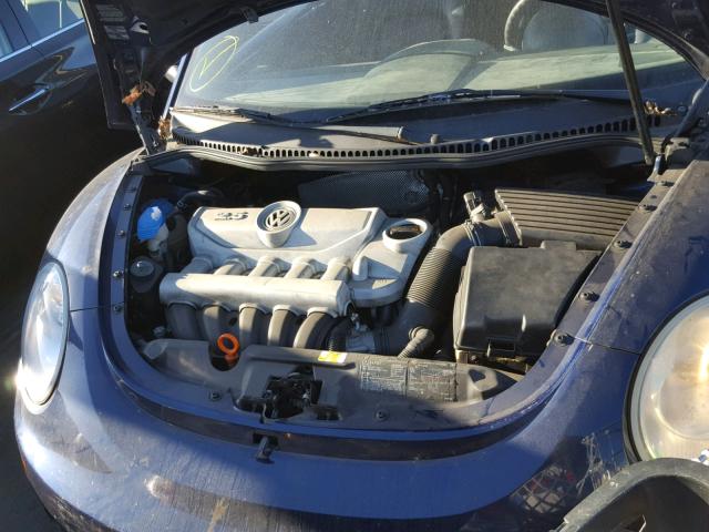 3VWRW31C37M515174 - 2007 VOLKSWAGEN NEW BEETLE Mavi foto 7