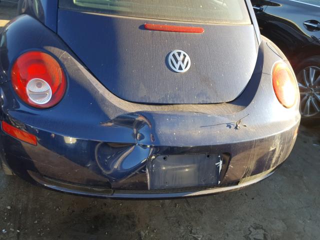 3VWRW31C37M515174 - 2007 VOLKSWAGEN NEW BEETLE Mavi foto 9