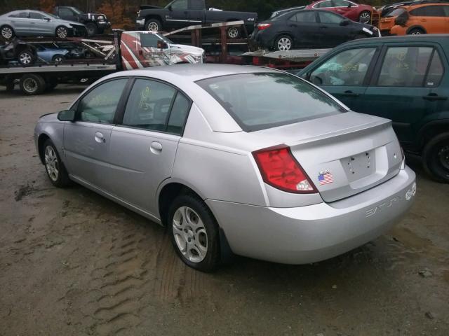 1G8AJ52F64Z218892 - 2004 SATURN ION LEVEL SILVER photo 3