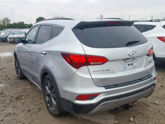 5XYZWDLAXHG440606 - 2017 HYUNDAI SANTA FE SPORT  photo 3