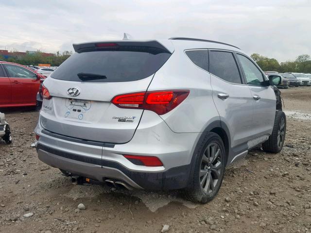 5XYZWDLAXHG440606 - 2017 HYUNDAI SANTA FE SPORT  photo 4