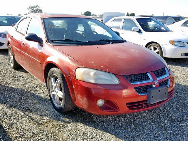 1B3EL76R74N211590 - 2004 DODGE STRATUS R/ RED photo 1