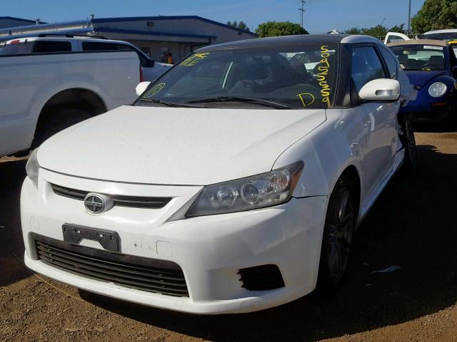 JTKJF5C78C3043960 - 2012 TOYOTA SCION TC თეთრი ფოტო 2