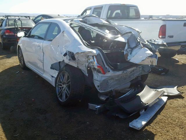 JTKJF5C78C3043960 - 2012 TOYOTA SCION TC თეთრი ფოტო 3