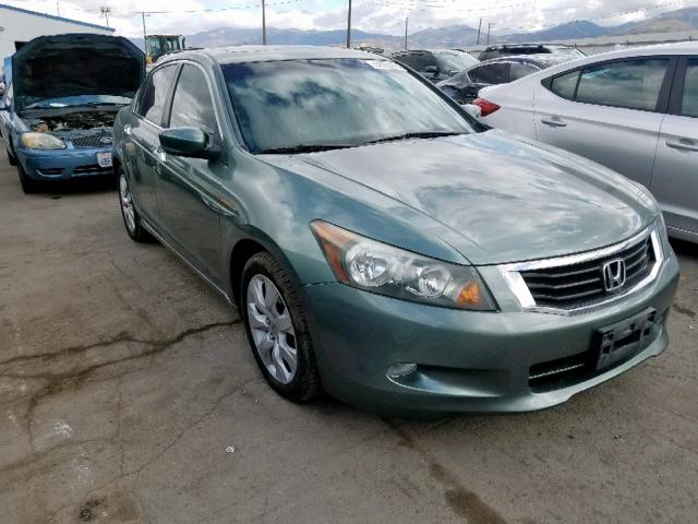 1HGCP3F86AA011010 - 2010 HONDA ACCORD EXL GREEN photo 1