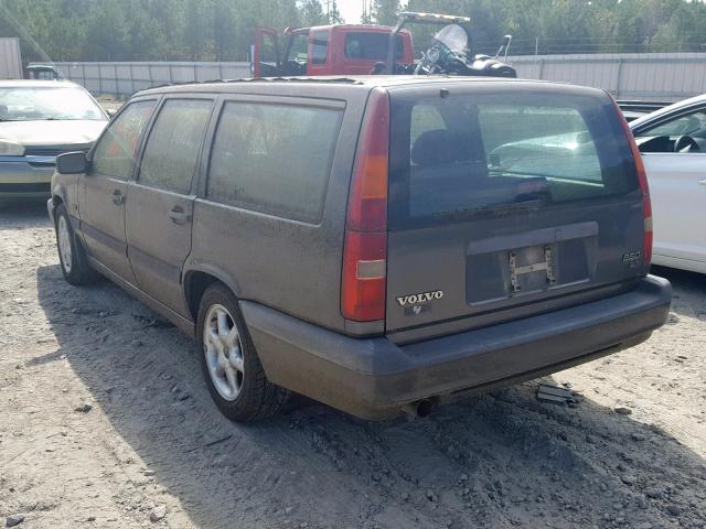 YV1LW5534S2162310 - 1995 VOLVO 850 BASE GRAY photo 3