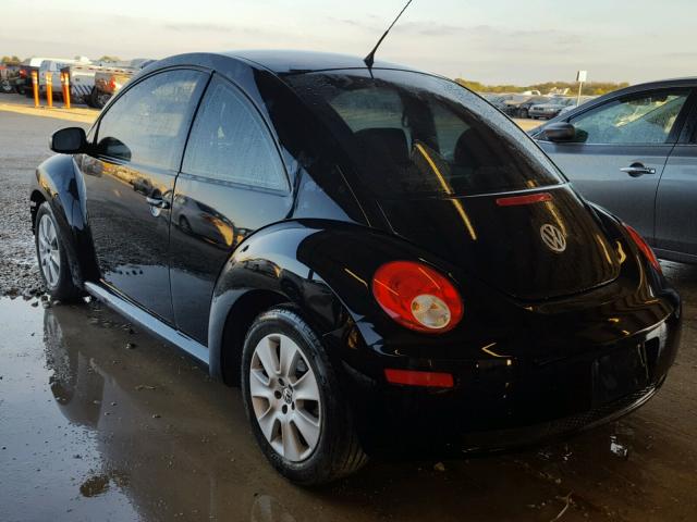 3VWPW31C18M502187 - 2008 VOLKSWAGEN NEW BEETLE BLACK photo 3