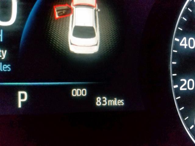 4T1BZ1FB5KU019549 - 2019 TOYOTA AVALON XLE WHITE photo 8