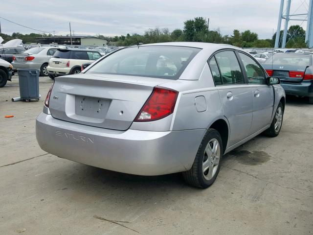 1G8AJ55F66Z205462 - 2006 SATURN ION LEVEL SILVER photo 4