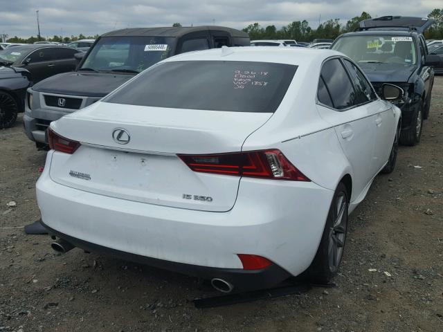 JTHBE1D20E5011858 - 2014 LEXUS IS 350 WHITE photo 4