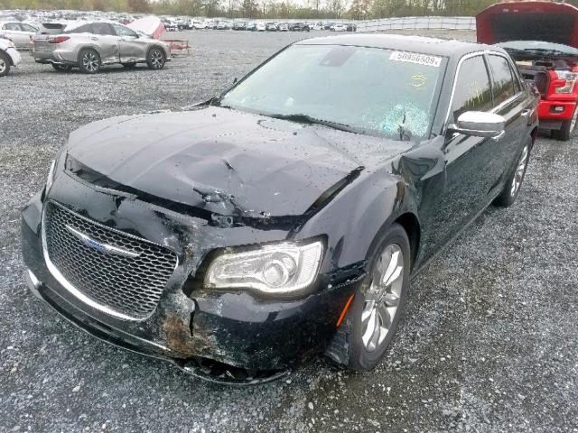 2C3CCAKG6HH586848 - 2017 CHRYSLER 300C BLACK photo 2