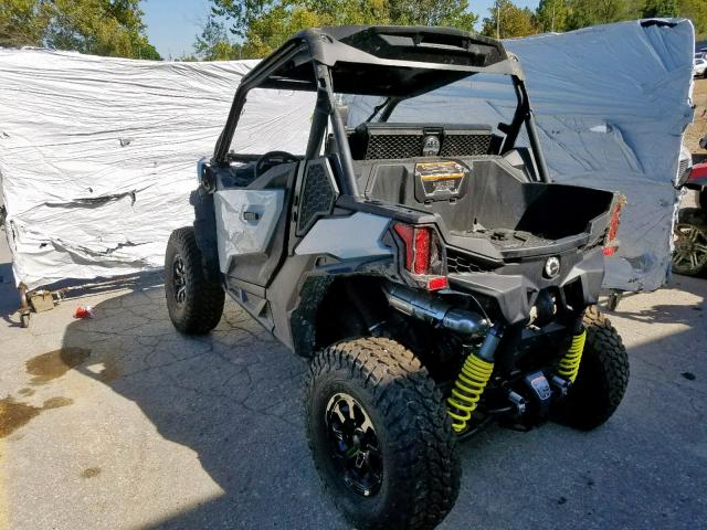 3JB1TAX44KK001998 - 2019 CAN-AM MAVERICK S WHITE photo 3