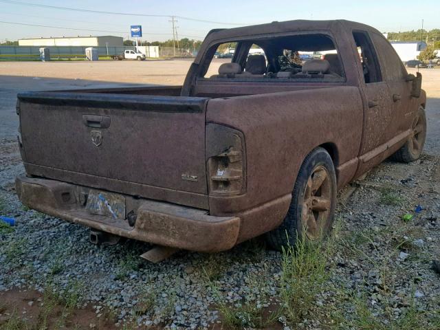 1D7HA18256S555363 - 2006 DODGE RAM 1500 S RED photo 4