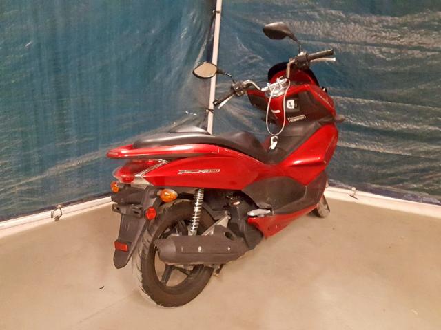 MLHKF121XD5005151 - 2013 HONDA PCX 150 RED photo 4