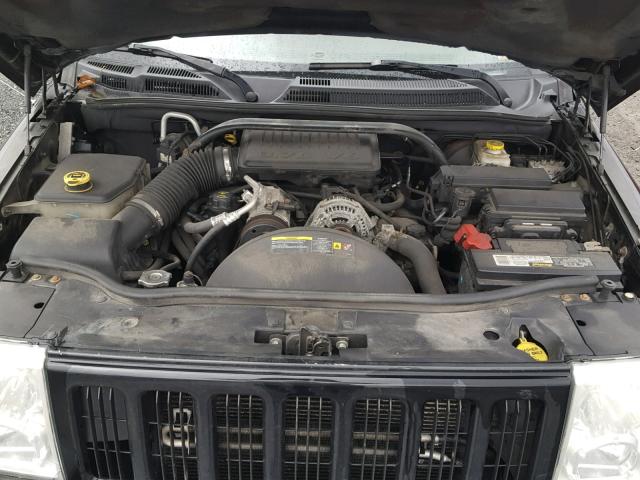 1J8HG48K96C268718 - 2006 JEEP COMMANDER BLACK photo 7