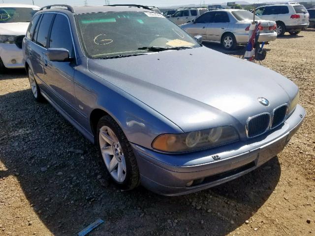 WBADS43401GD86039 - 2001 BMW 525 IT AUT BLUE photo 1