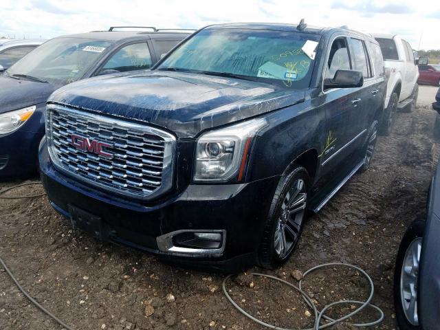 1GKS1CKJ4JR300980 - 2018 GMC YUKON DENA BLACK photo 2