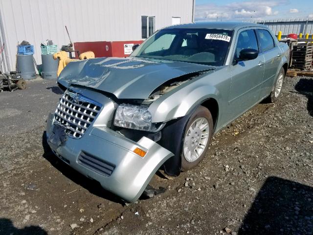 2C3KA43R96H170597 - 2006 CHRYSLER 300 SILVER photo 2