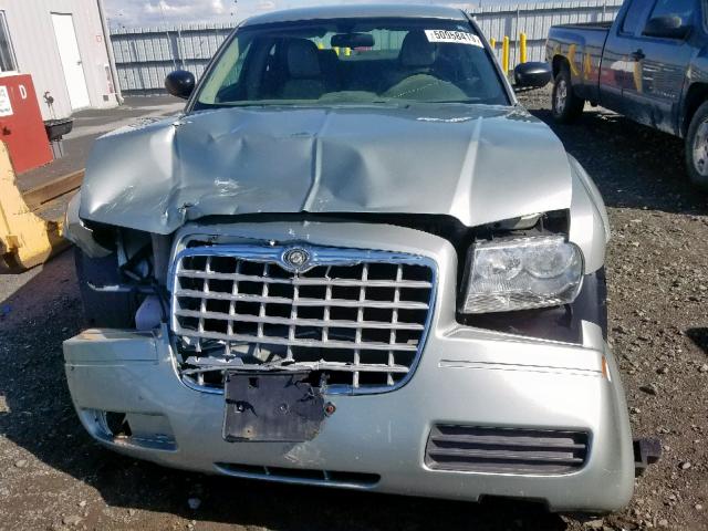 2C3KA43R96H170597 - 2006 CHRYSLER 300 SILVER photo 9