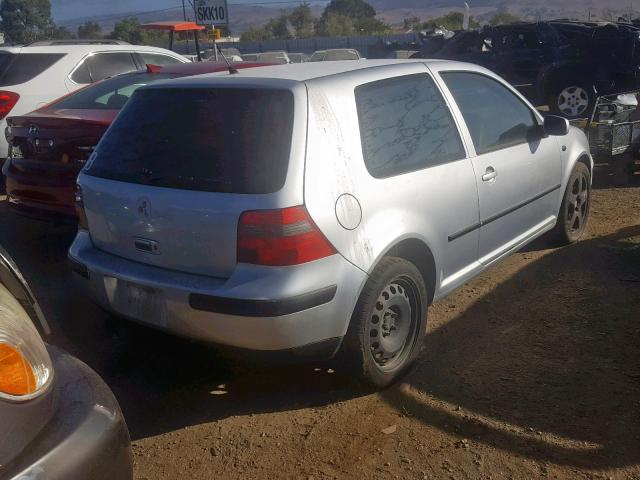 9BWDE61J724001855 - 2002 VOLKSWAGEN GTI BASE SILVER photo 4