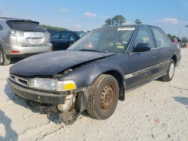 1HGCB7556MA218403 - 1991 HONDA ACCORD LX GRAY photo 2