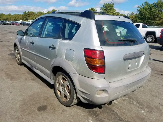 5Y2SL62814Z406411 - 2004 PONTIAC VIBE SILVER photo 3