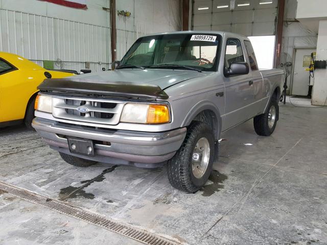 1FTCR15X7VPA22638 - 1997 FORD RANGER SUP SILVER photo 2