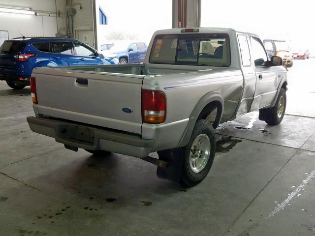 1FTCR15X7VPA22638 - 1997 FORD RANGER SUP SILVER photo 4