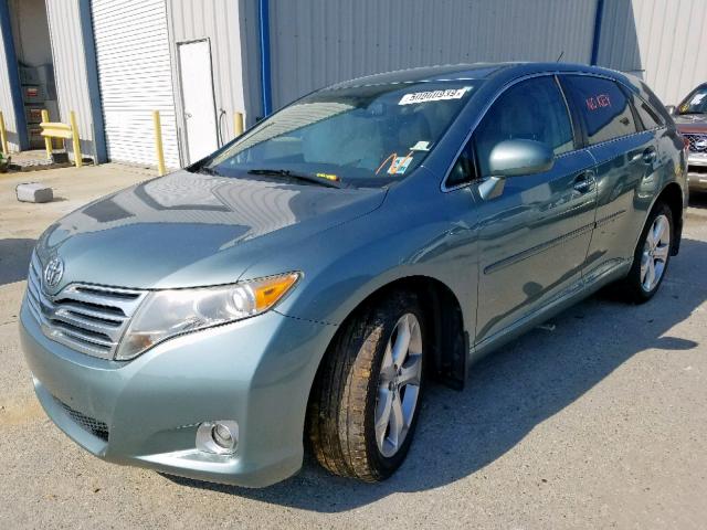 4T3BK11AX9U001908 - 2009 TOYOTA VENZA TURQUOISE photo 2